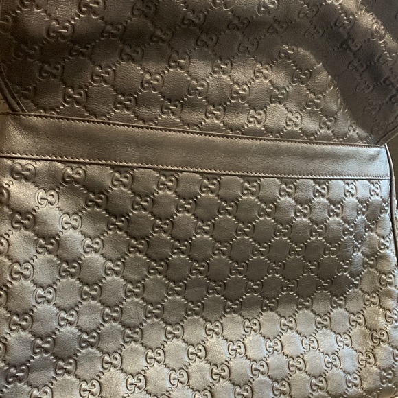 💎 LIKE NEW 💎 GUCCI LEATHER MESSENGER LAPTOP BAG GUCCISSIMA - Picture 4 of 15